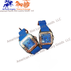 Montres à quartz numériques personnalisées pour hommes et femmes, nouvelle montre à quartz en silicone, montre chronomètre en acier inoxydable et cuir - Product Image 6