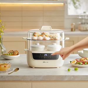 Olla de Cocción Lenta Eléctrica Bear DDZ-H10H6 2-3L, Multifunción para Sopas y Guisos, Uso Doméstico - Product Image 1