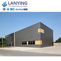 Hangar de acero prefabricado de alta calidad, Kits de Metal de construcción, cobertizo, estilo de diseño Industrial, taller, escuela al aire libre, uso comercial