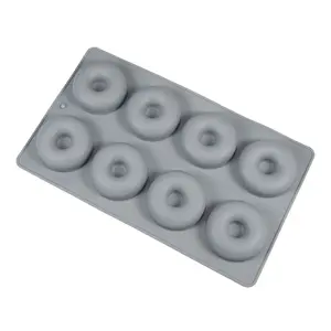 Molde para jabón de silicona hecho a mano 3D de 8 cavidades rectangulares al por mayor, moldes para pasteles, herramientas para hornear