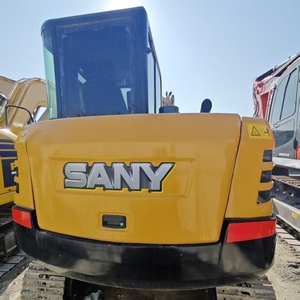 Excavatrice hydraulique compacte Sany SY60C - Moteur puissant et économe en carburant pour les travaux d'ingénierie municipale - Product Image 6
