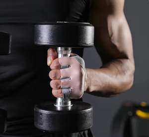 Aofit Mulheres/Homens Workout Fitness Training Palm Guard Luvas Quatro-Dedo Anti-Slip Halterofilismo Respirável Luvas - Product Image 4