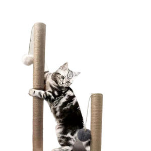 กระดานลับเล็บแมวทำจากป่านศรนารายณ์พร้อมที่เหลากรงเล็บอุปกรณ์และของเล่นสำหรับแมว - Product Image 5