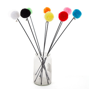 Großhandel bunte Feder interaktive Katzen spielzeug Feder Zauberstab spielen Katzen spielzeug Teaser Stick - Product Image 5