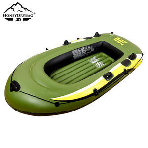 Ensemble de bateau <span class=keywords><strong>gonflable</strong></span> en PVC avec pompe à air et pagaie pour la pêche loisirs Portable loisirs eau Sport bateau de pêche - Product Image 1