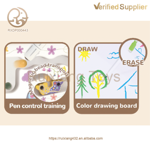 กระดาน<span class=keywords><strong>วาด</strong></span>เขียนสำหรับเด็กจากโรงงาน ของเล่นเสริมพัฒนาการ บอร์ดกิจกรรมมอนเตสซอรี่ ของเล่นกระดานวาดเขียนลาย<span class=keywords><strong>การ์ตูน</strong></span>หมี และของเล่นเกมเขาวงกตลูกปัด - Product Image 4