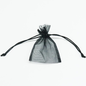 Wholesale Eco-Friendly Durable Gift Mesh Printed Solid Color Collared Organza <b>Bags</b> for Jewelry Accessories Customization - Product Image 4