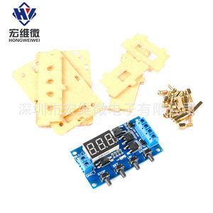 ฮงเว่ย ไมโคร ZK-J06 บอร์ดควบคุมมอสเฟตคู่ 5-30V โมดูลสวิตช์หน่วงเวลาพร้อมตัวเรือน - Product Image 3