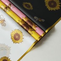 Papier d'emballage pour fleurs LUCIA 56*56cm, épaissi, fournitures d'emballage pour bouquets, matériel d'emballage pour bouquets LF160740