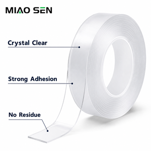 Cinta Adhesiva Transparente de Doble Cara <span class=keywords><strong>Nano</strong></span>, Lavable, Reutilizable, de Alta Adhesión - Product Image 2