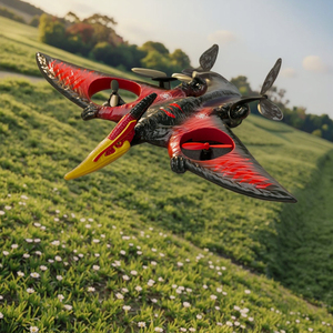 <span class=keywords><strong>Drone</strong></span> Pterosaur télécommandé, avion en mousse plastique résistant aux chocs, quadricoptère à 4 canaux avec évitement d'obstacles, prêt à voler - Product Image 2