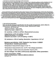 Testeur de perte diélectrique et de résistance volumétrique d'huile isolante Beiguang GDAT-C2