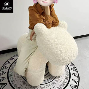 Sofá <span class=keywords><strong>Infantil</strong></span> de Juego, Diseño Cómodo Anticolisión, Sofá Cama, Silla de Princesa, Sofá <span class=keywords><strong>Infantil</strong></span> Plegable de Tela - Product Image 4