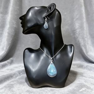 Ethiopian Rutayl Freshwater Pearl Silver Pendant <b>Necklace</b> Unique One-of-a-Kind Pieces | Direct From Laphto Mall Addis Ababa - Product Image 1