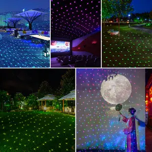 30W 다이나믹 별이 빛나는 하늘 레이저 조명 공원 안뜰 장식 회전 대기등 야외 복사등
