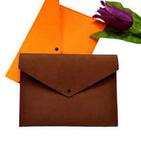 Sac à documents en feutre de haute qualité, pochette de rangement pour dossiers A4, organiseur de papier pour ordinateur portable de bureau avec fermeture à pression