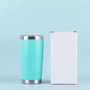 Gobelet isotherme de 30 oz prêt pour la sublimation, sans BPA, avec couvercle coulissant, pour voiture, thé glacé, voyage - Product Image 1