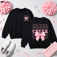 Sweat-shirt à capuche personnalisé avec logo brodé, sweat-shirt d'équipe avec cordon de serrage pour cheerleading, danse, gymnastique et vêtements de sport