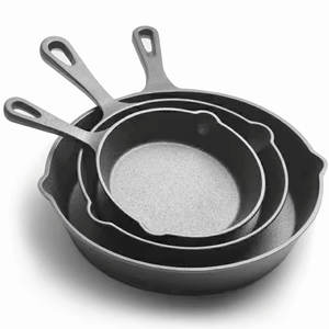 Service OEM, design minimaliste, fabrication de pizzas, poêle à frire en fonte de 12 pouces, sûre pour le grill, durable, ustensiles de cuisine - Product Image 2