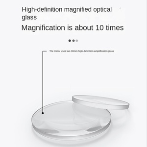 10 lupas portátiles de mano para baja visión y joyería Identificación de diamantes y antifalsificación creativa - Product Image 4