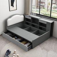 Meubles de chambre à coucher de haute qualité Lit simple en bois pour enfants avec tiroir Ensemble Lits doubles pour bébés pour deux En bois Derniers modèles