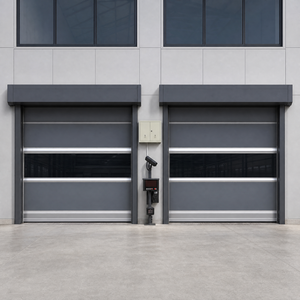 Porte Rapide Industrielle Motorisée en PVC, Vente en Gros Direct Usine pour Entrepôt, Usine et Atelier - Product Image 2
