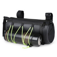 Sacoche de cadre de vélo cylindrique 900D résistante à l'eau, sacoche de guidon à installation rapide pour VTT, vélo de route et vélo pliant, OEM