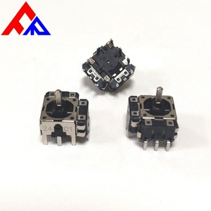 Potentiomètre à bascule Fanrui FR06KS-S1B10KD0, petit bouton-potentiomètre, interrupteur à membrane en carbone + métal + ABS pour manettes de jeu vidéo, vente chaude - Product Image 3