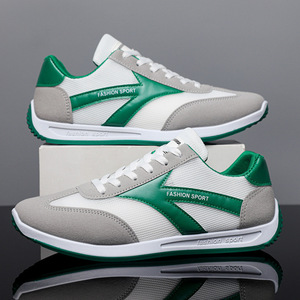 Zapatillas ligeras <span class=keywords><strong>para</strong></span> correr <span class=keywords><strong>para</strong></span> estudiantes al por mayor, zapatillas informales de malla, zapatillas transpirables de tendencia Coreana de verano <span class=keywords><strong>para</strong></span> hombre - Product Image 5