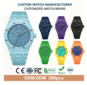 Orologio al Quarzo di Lusso Sportivo con Cinturino in Silicone, Quadrante a Lancette, Design Unisex per Uso Quotidiano - Product Image 1