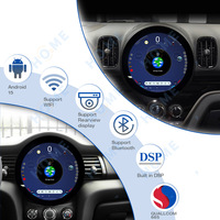 Autoradio GPS avec lecteur stéréo pour BMW Mini Cooper R56 R57 R58 R60 F54 F56 F60 EVO NBT Carplay 11.9 " Android 15 Qualcomm
