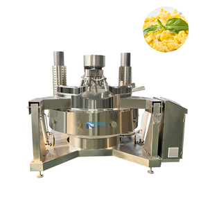 หม้อสแตนเลสแบบใช้แก๊สพร้อมเครื่องกวนแบบดาวเคราะห์สำหรับทำอาหารในอุตสาหกรรม เครื่องผสมไข่ผัดสำหรับร้านอาหาร - Product Image 3