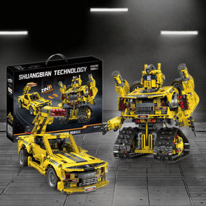 Robot de Batalla a <span class=keywords><strong>Control</strong></span> Remoto, Juguete de Plástico de 40 Piezas con Programación por Aplicación, Modos de Giroscopio, Cuatro Canales - Product Image 3