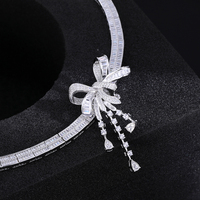 Ensemble de bijoux fins en argent sterling S925, bracelet à double rangée de diamants en forme de T, fermoir papillon entièrement serti de diamants, pour mariage, fête, cadeau