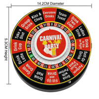 Roulette Électrique Personnalisable avec Logo pour Fêtes – Jeu de Boissons Amusant pour Adultes, Idéal pour Enterrement de Vie de Garçon et Anniversaires
