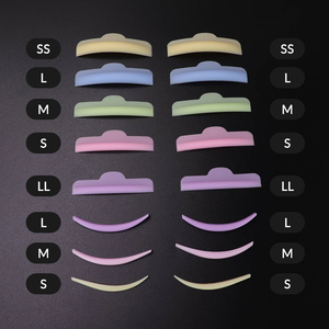 Recourbe-cils personnalisé, coussinets en silicone pour lifting des cils, <span class=keywords><strong>ultra</strong></span> doux, tiges de permanente pour lifting des cils, coussinets en silicone réutilisables pour lifting des cils - Product Image 2