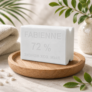 Fabienne 200 g White 72 Percent Scented Laundry <b>Soap</b> for Hands Dishes and <b>Washing</b> Clothes in Hot or Cold Retail Ready B2B Supply - Product Image 3