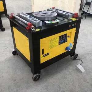 Portable Semi-Automatic 3kW Motor Steel Bar Bending <b>Machine</b> Multifunctional for Construction Use Carbon Steel Stainless Steel - Product Image 3