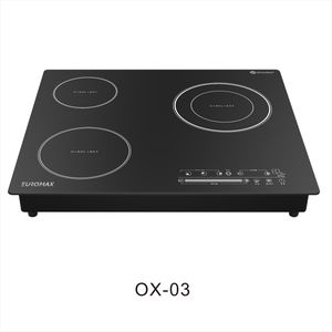 Placa de Cocción Eléctrica de 2 Quemadores con Vidrio Templado Integrado, 24 Pulgadas, Encendido Electrónico, Clase Energética A, Multifuncional, Uso Comercial/Doméstico - Product Image 3