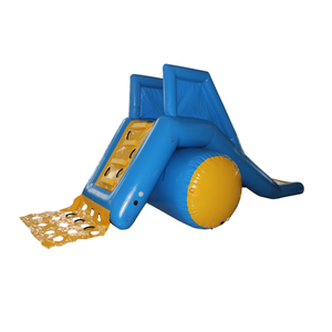 Toboggan <span class=keywords><strong>gonflable</strong></span> pour <span class=keywords><strong>piscine</strong></span> avec des motifs colorés de dessins animés et d'animaux - Product Image 2