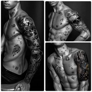 Tatuajes Temporales Impermeable Brazo Completo Extra Grande - Product Image 4