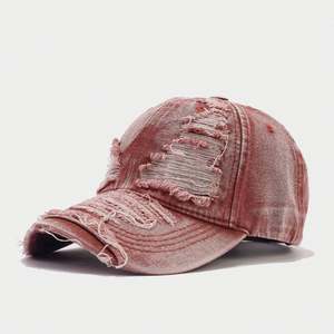 Gorra de béisbol de algodón lavado a la moda, estilo desgastado, de mezclilla, color liso, con forro de piel, para hombre y mujer, gorra de papá desgastada - Product Image 4