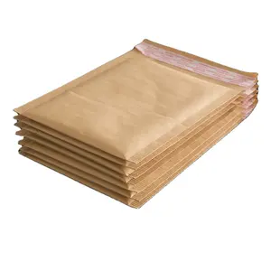 पर्यावरण के अनुकूल छत्ते क्राफ्ट पेपर लिफाफा biodegradable कागज गद्देदार लिफाफा मेलर कस्टम खाद गद्देदार छत्ते बैग