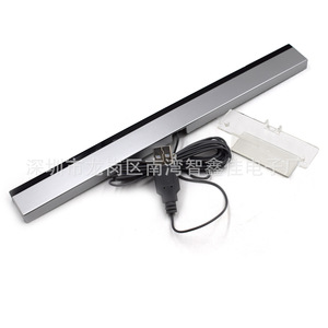 Wii Sensor Bar Usb Infrared Receiver For Nintendo Wii Game <b>Console</b> 73g <b>Black</b> Silver Gray ZX0201 ZX1127 - Product Image 5
