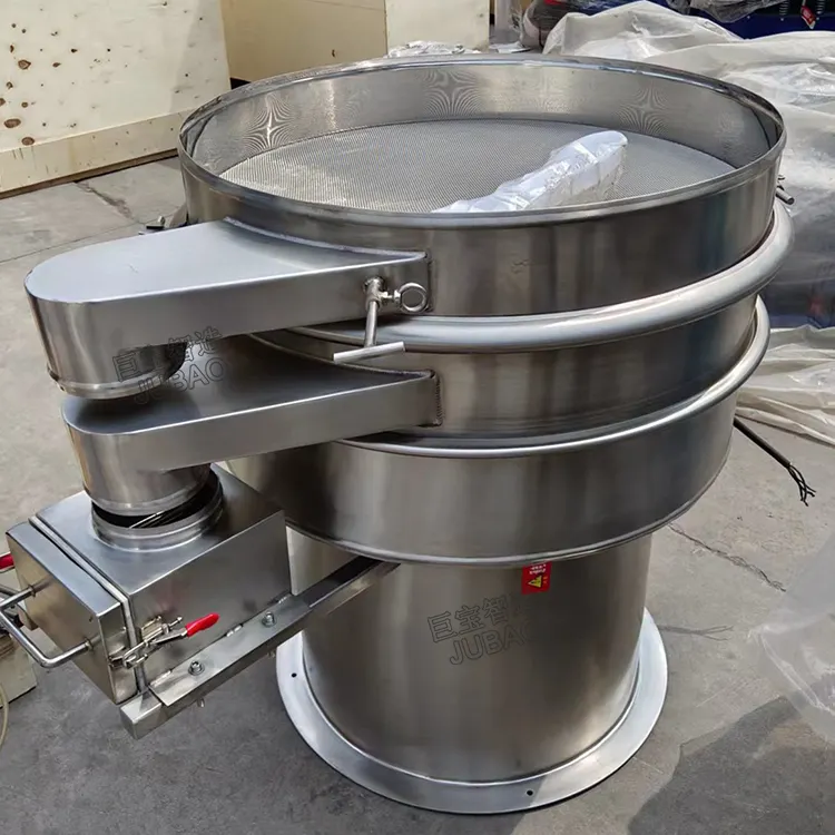 High Efficiency Rotary Sieving Machine vibrating screen for Food Grain Processing
