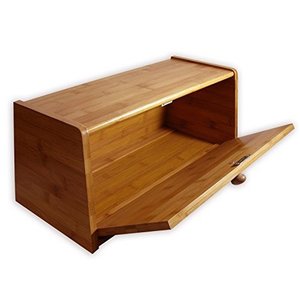Boîte à pain en bambou et bois Xingzhu, conteneur de rangement en bambou pour la cuisine - Product Image 5