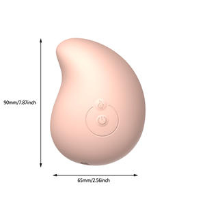 Vibrerende Verwarmende Lactatie Massager Zachte Volle Vloeibare Siliconen Borststimulator Verbeterde Melkstroom Borstvoeding Masturbator - Product Image 3