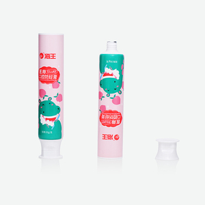 Tube de dentifrice imprimé de dessins animés avec bouchon rabattable pour dentifrice pour enfants - Product Image 1