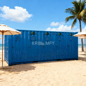 Salle de bain préfabriquée mobile, WC, douche extérieure avec toilettes, salle de bain portable pour le camping - Product Image 4