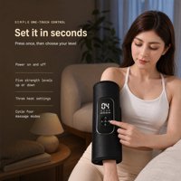 Masseur de mains Air-Wave avec chaleur et 4 niveaux de vibration pour soulager les bras et les mollets